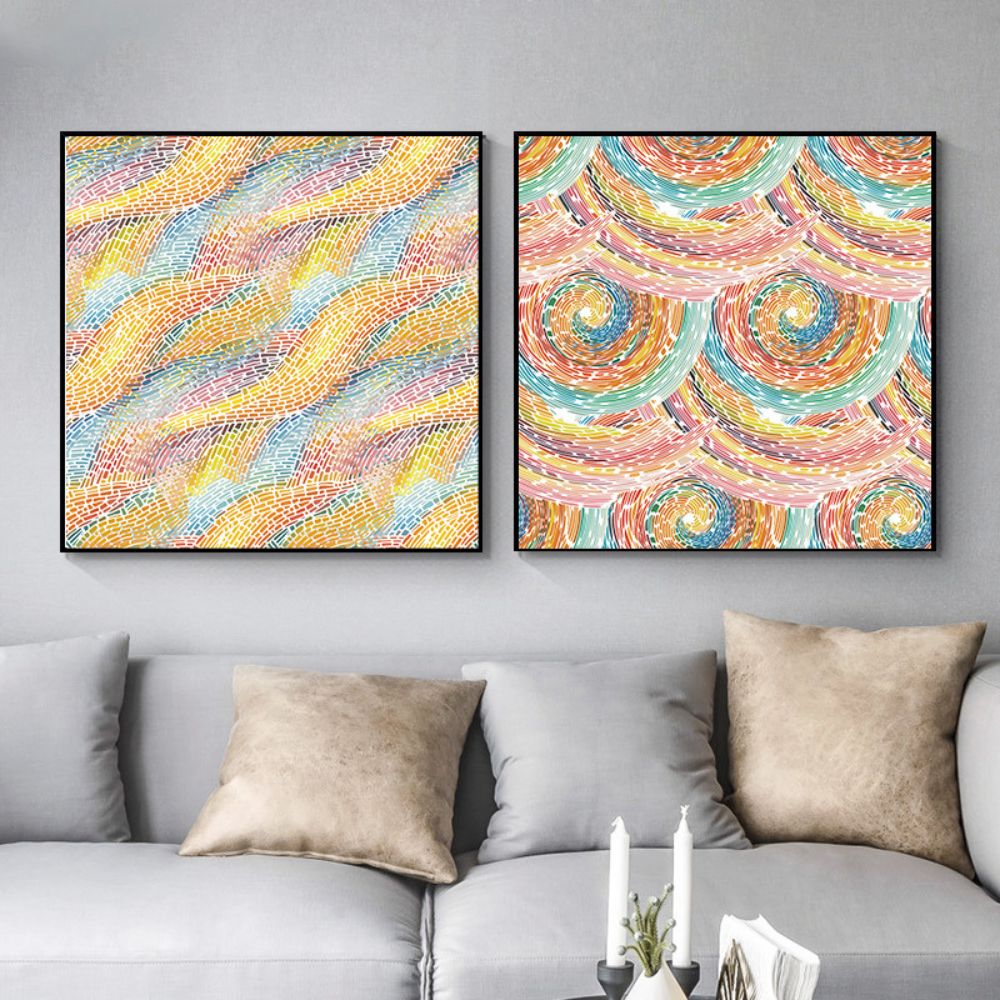 RAINBOW No.2 - Aboriginal Art Poster
