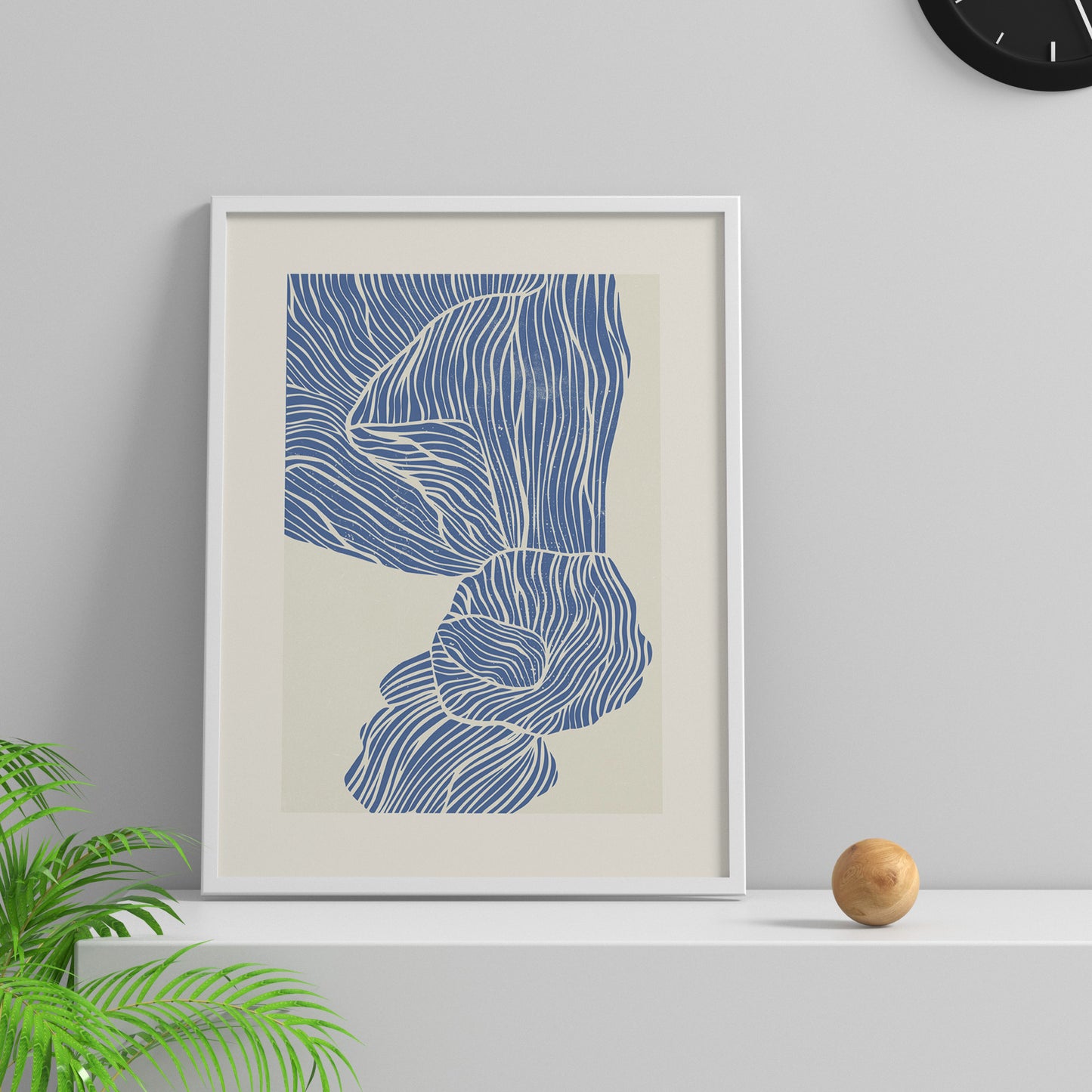 Framed Poster Art Prints Abstract Minimalist Art 16x20" 20x28" inch 40x50CM 50x70CM
