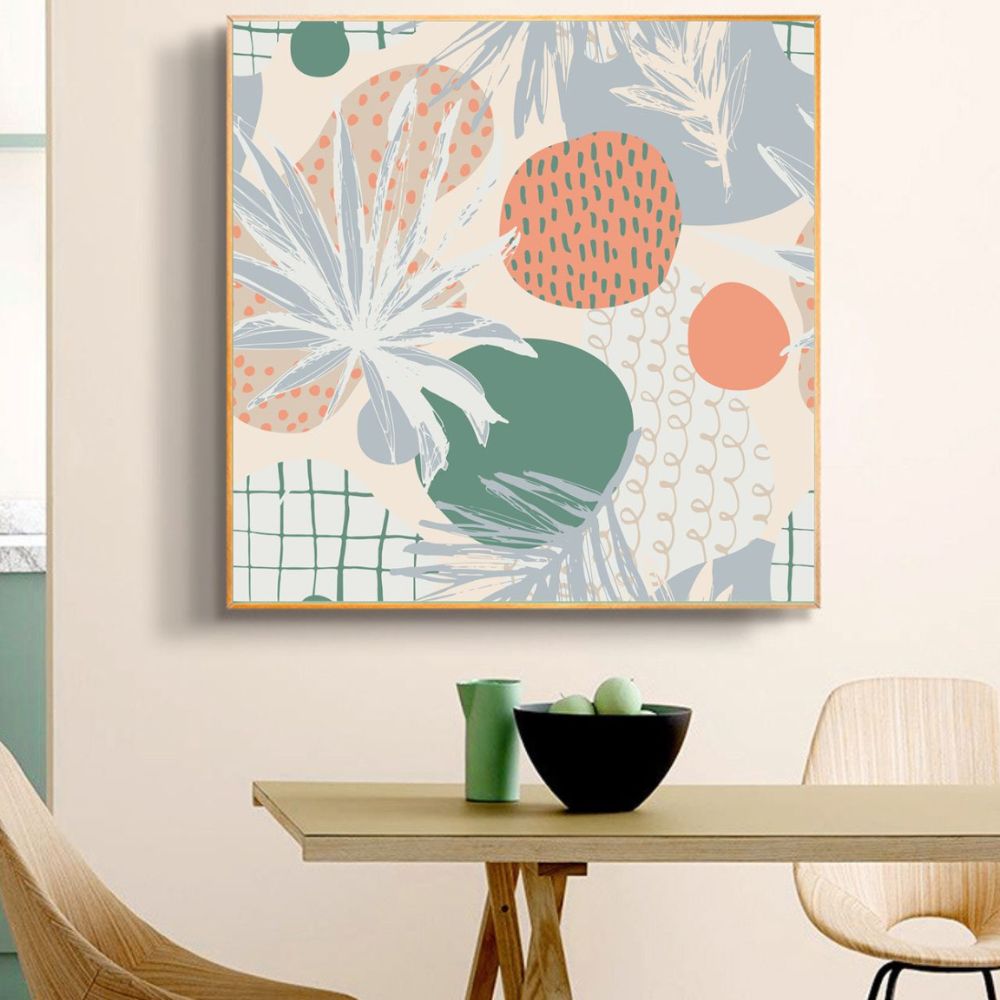 Flower Garden No.1 Art Painting Poster