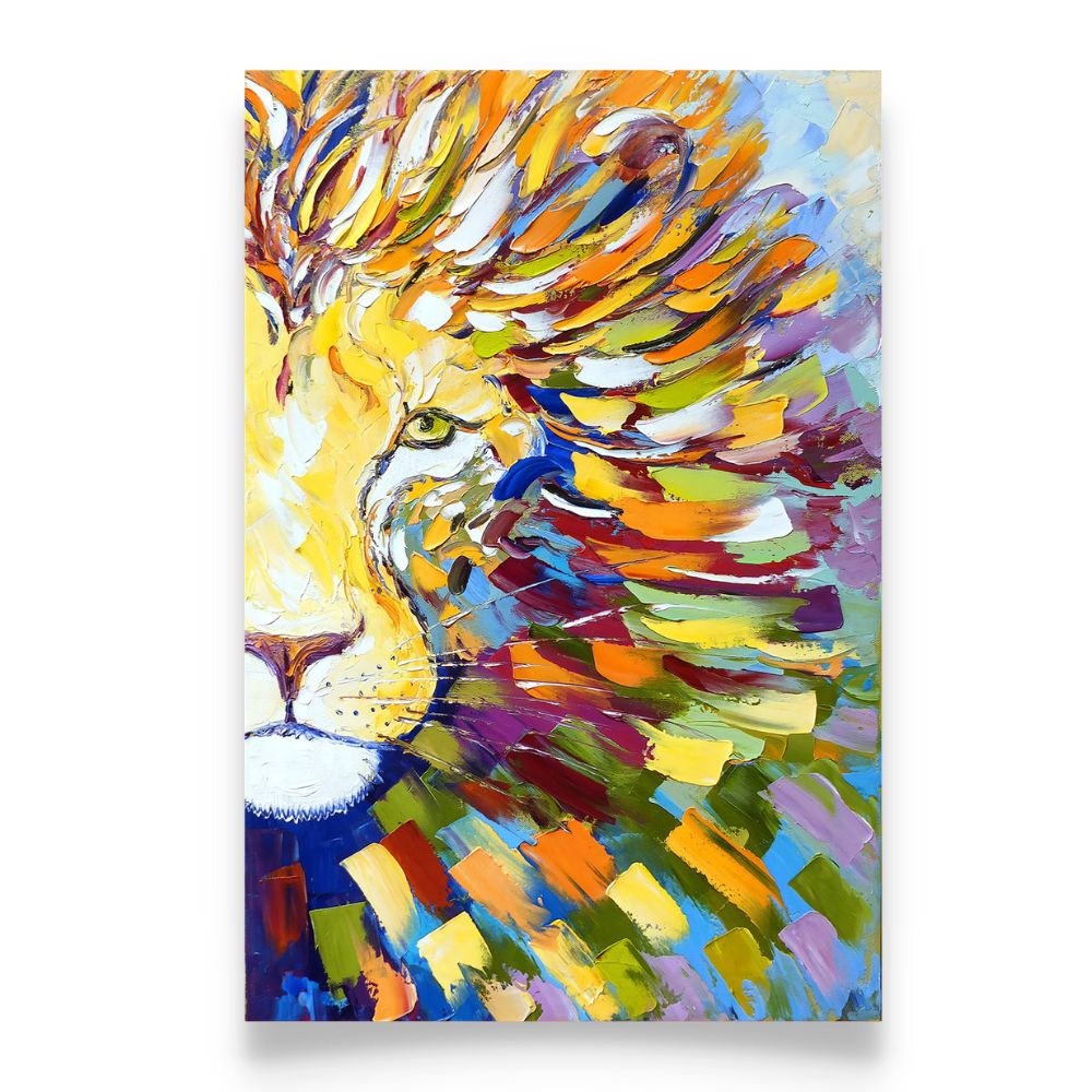 Tiger Wall art poster Oil painting Art Poster