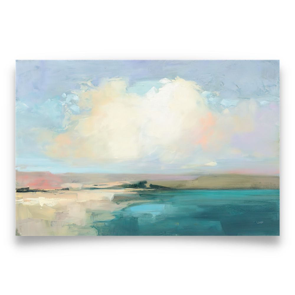 Marsh Painting Countryside Landscape Painting Poster