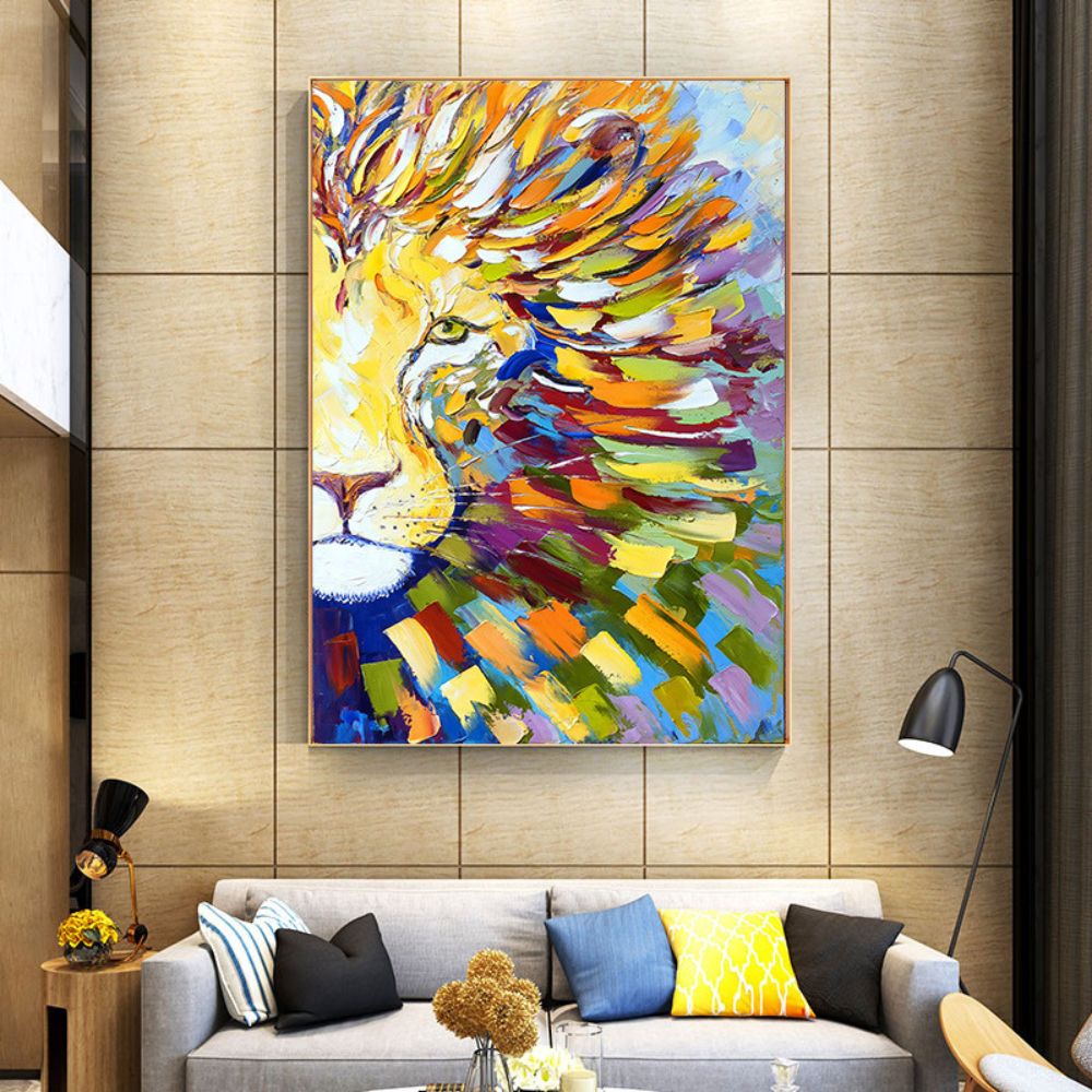 Tiger Wall art poster Oil painting Art Poster