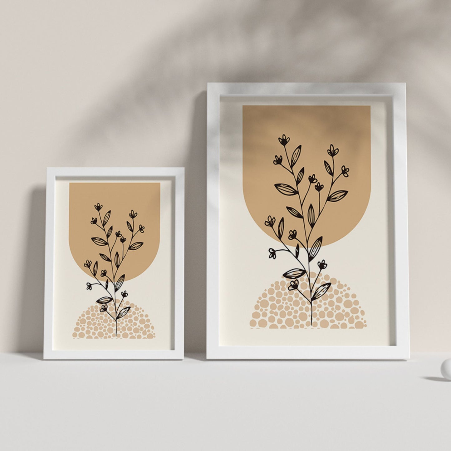 Abstract Morandi Color Shape No.2 Minimalist Art Poster