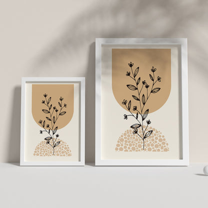 Abstract Morandi Color Shape No.2 Minimalist Art Poster