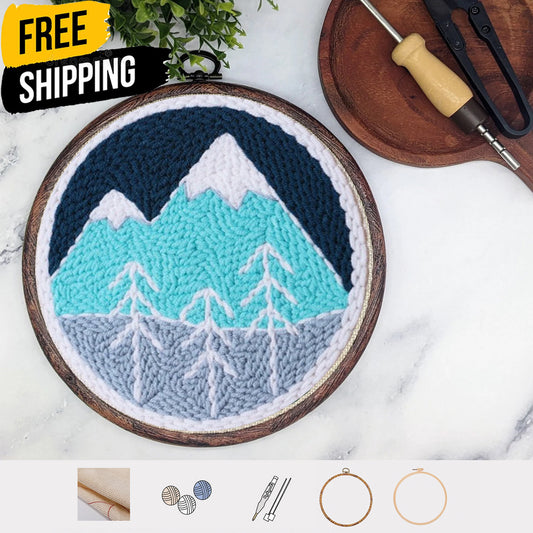 Beginner Punch Needle Kit Embroidery Craft Kit