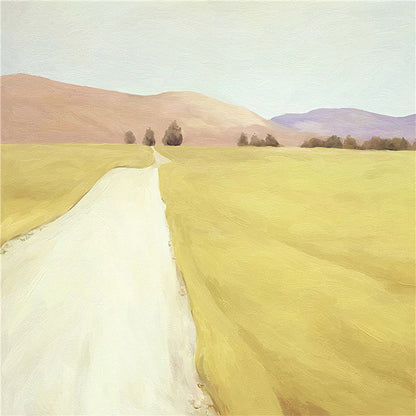 Calm Field No.2  Art Oil Painting Poster