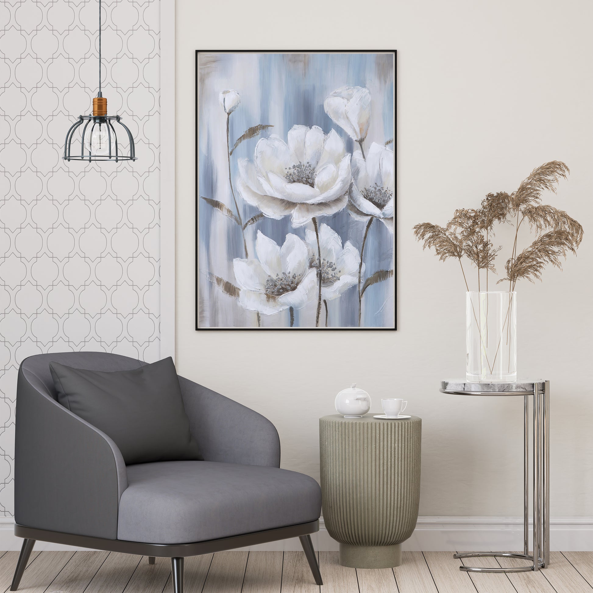 Framed Poster Art Prints Abstract Floral  Art 16x20" 20x28" inch 40x50CM 50x70CM