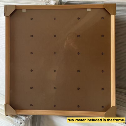 60 x 60 CM Frame Premium Square Wood Color Picture Frame 24 inch