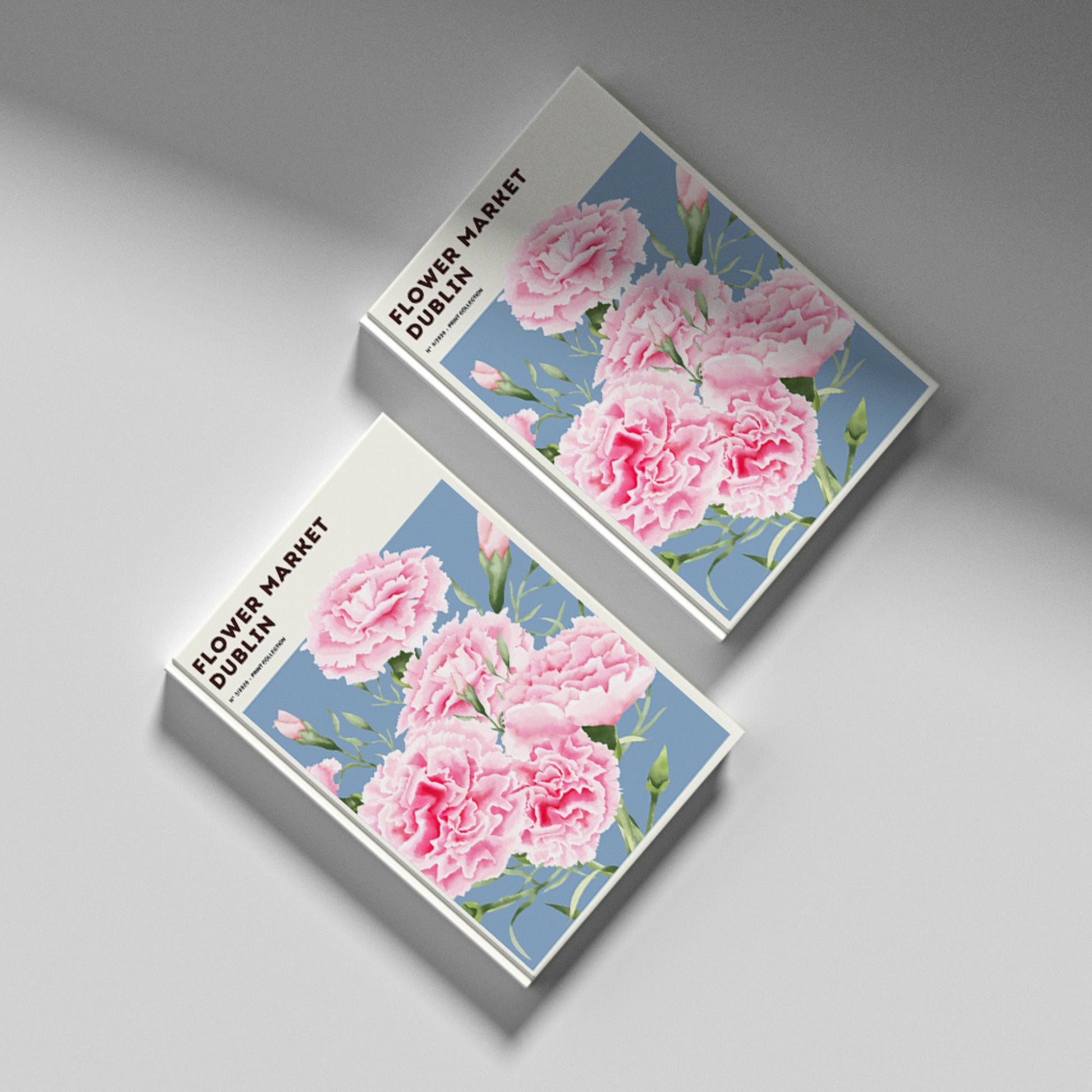 FLOWER MARKET print DUBLIN flower Art Print Poster