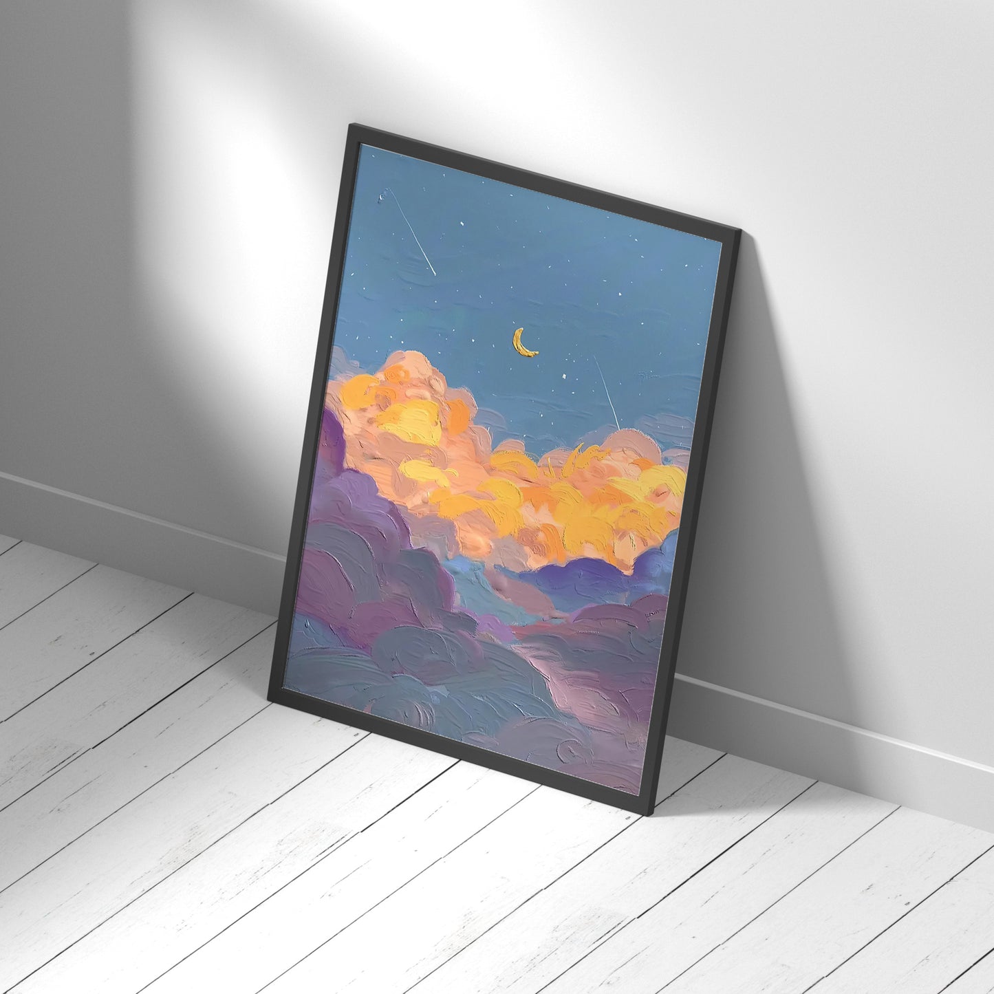 Framed Printed Wall Art Oil Painting Abstract Art Print 16x20" 20x28" inch 40x50CM 50x70CM