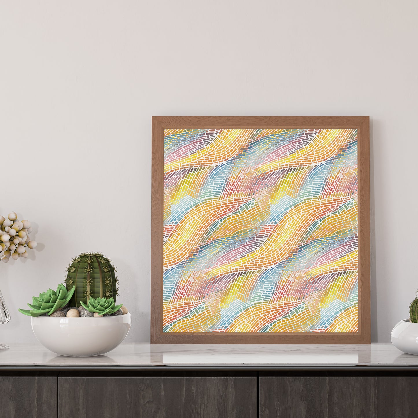 RAINBOW No.1 - Aboriginal Art Poster