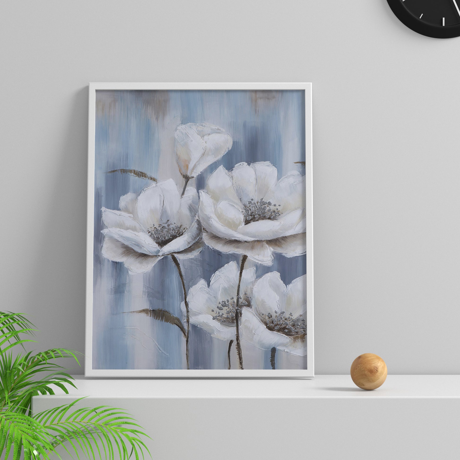 Framed Poster Art Prints Floral Abstract Art 16x20" 20x28" inch 40x50CM 50x70CM