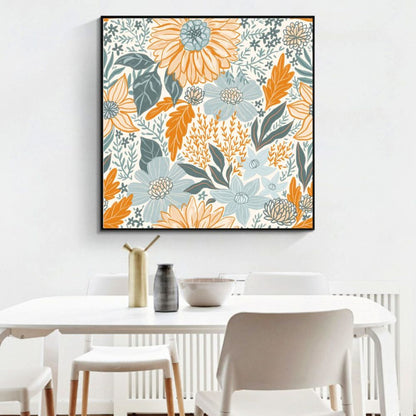Flower Garden No.3 Art Painting Poster