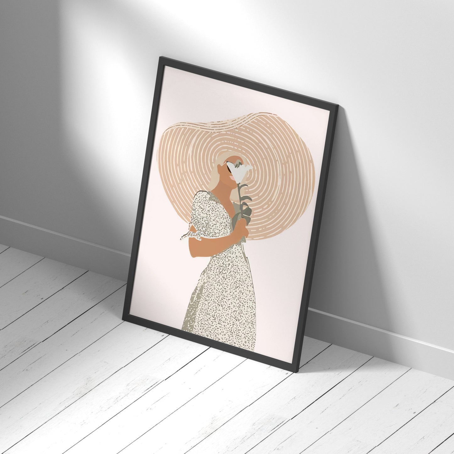 Framed Printed Morandi Color Minimalism Art Prints 20-inch 28-inch 40x50 50x70CM