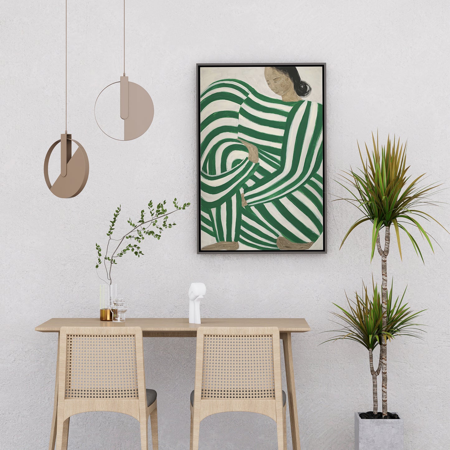 Framed Poster Art Prints Women Portrait Matisse Minimalist 16x20" 20x28" inch 40x50CM 50x70CM