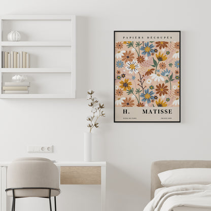 H. MATISSE Botanical Pattern Art Print Poster