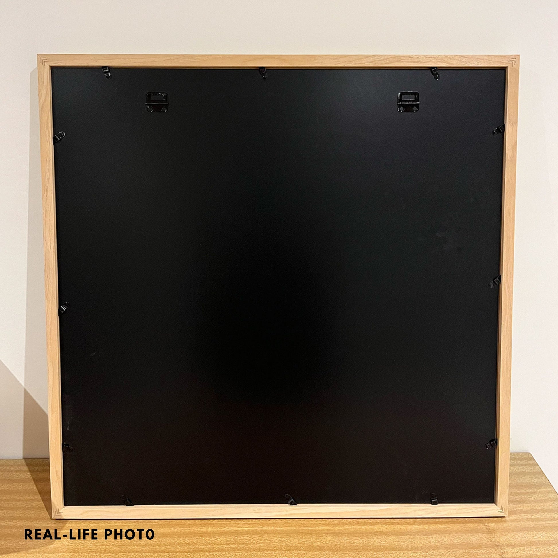 60x60 CM Frame Oak Color Square Wood Photo Frame 24 inch