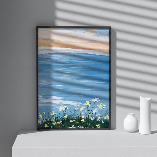 Framed Printed Wall Art Minimalist Abstract Art Poster 16x20" 20x28" inch 40x50CM 50x70CM