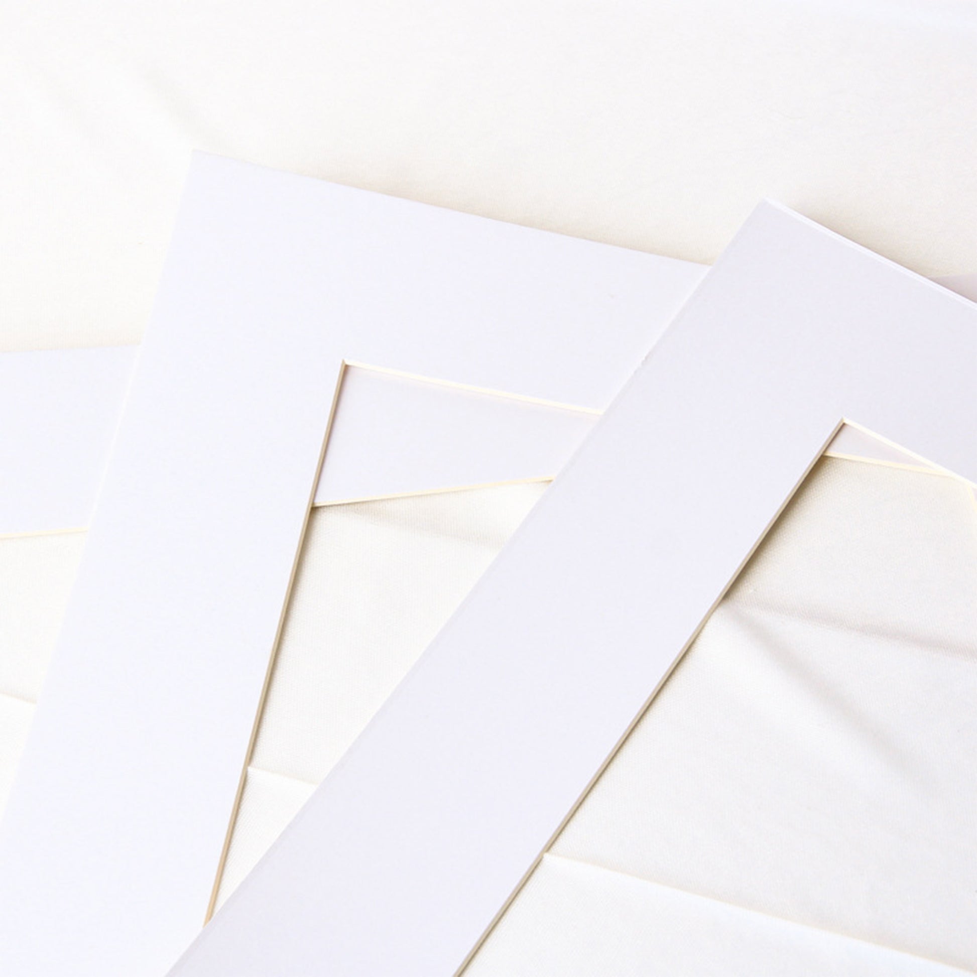 Mat-Board/White Border 24in (60x60cm) to suit 20in (50x50cm) Picture Photo Window