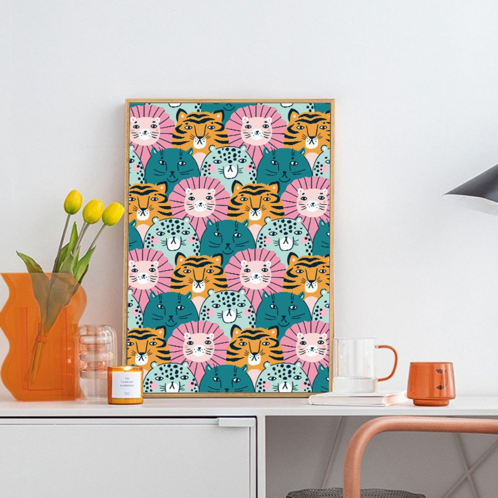 Animal Wall Art Poster