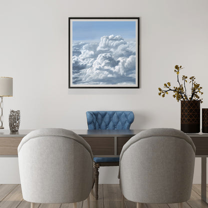 CLOUDS IN SKY Art Painting Poster