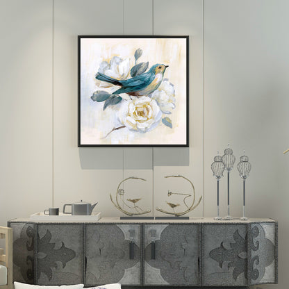 Bird and Flower Oil Painting Poster No.2 Art Oil Painting Poster