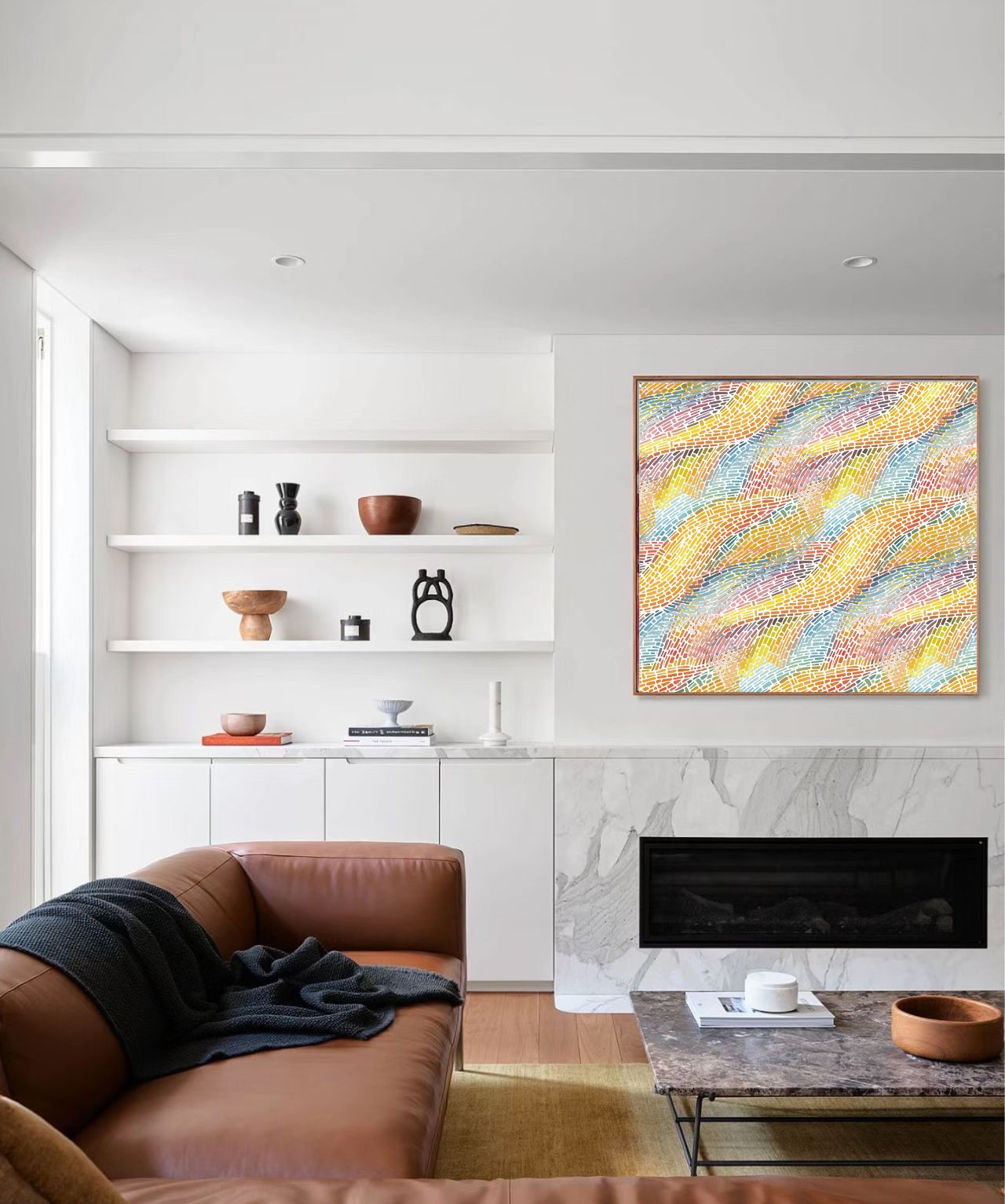 RAINBOW No.1 - Aboriginal Art Poster