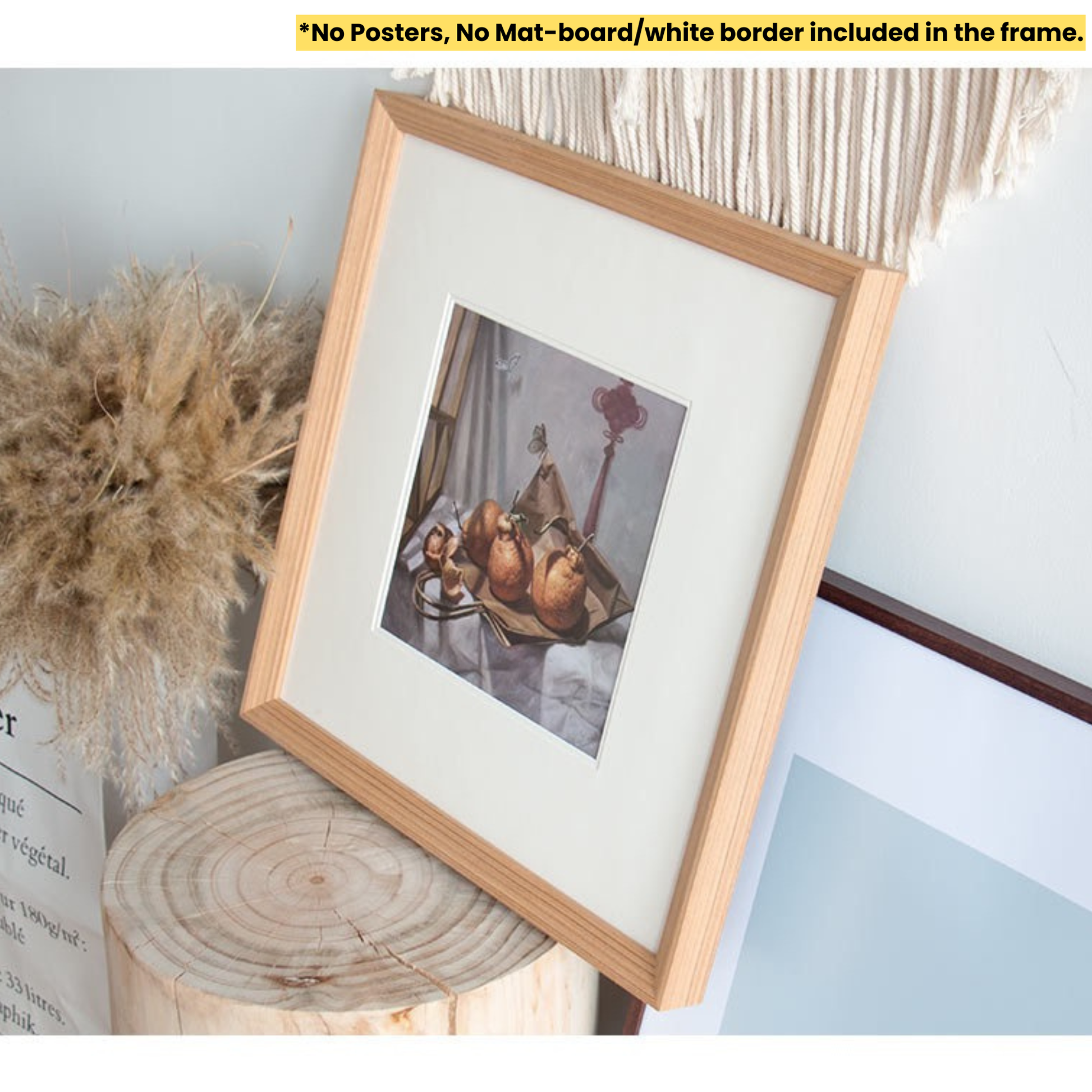 60 x 60 CM Frame Premium Square Wood Color Picture Frame 24 inch