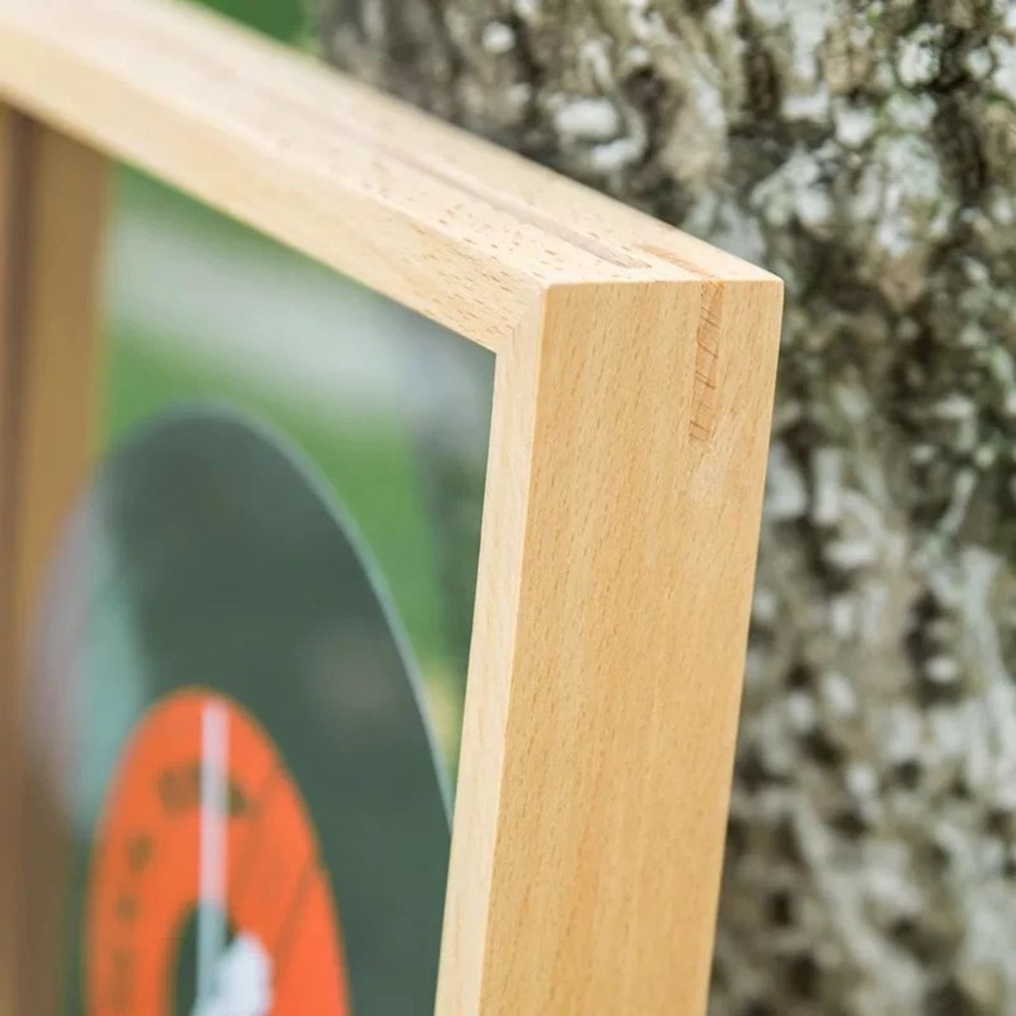 A3 Solid Wood Floating Transparent Double-sided Photo Frame Specimen Picture Frame