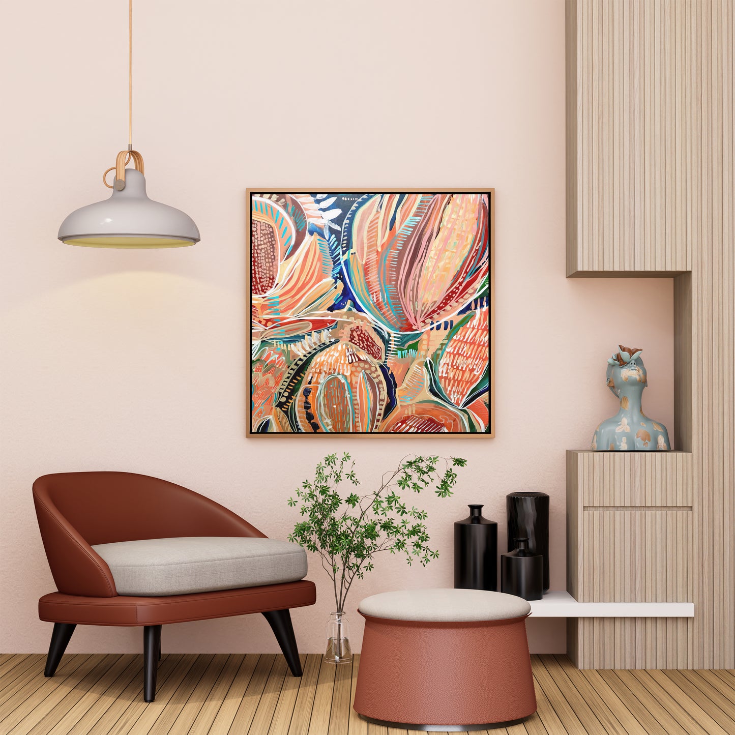 Banksia - Aboriginal Art Poster