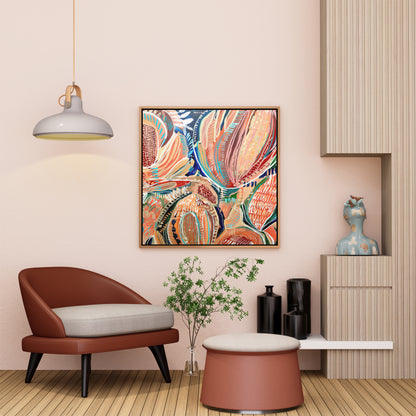 Banksia - Aboriginal Art Poster