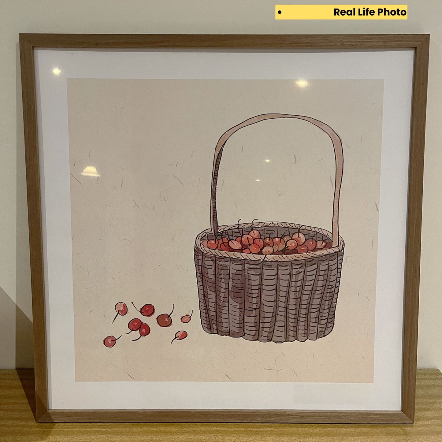Square Dark Wood Color Photo Frame 24 inch 60x60cm&nbsp;