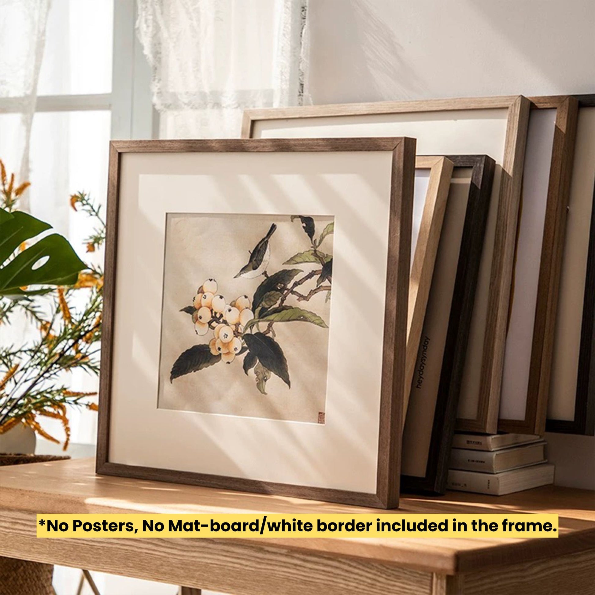 Square Dark Wood Color Photo Frame 24 inch 60x60cm&nbsp;
