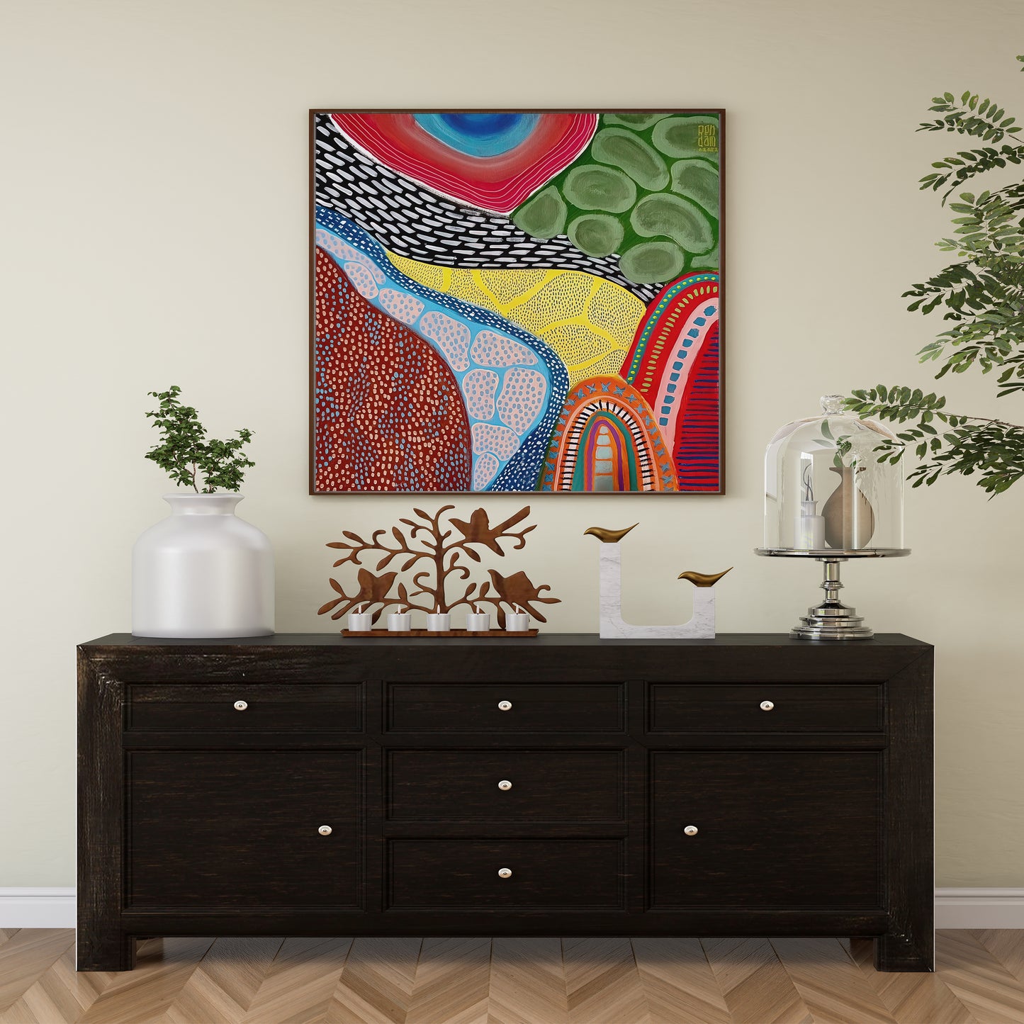 Earth- Aboriginal Art Poster