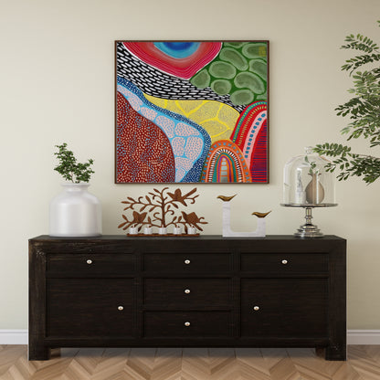 Earth- Aboriginal Art Poster
