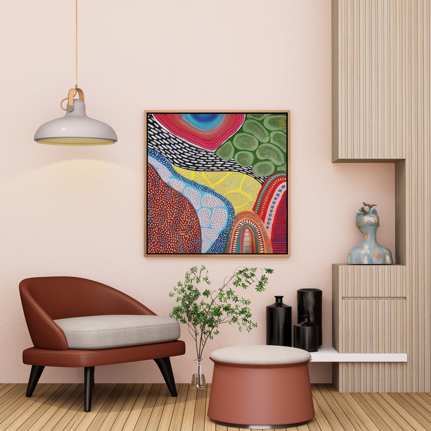 Earth- Aboriginal Art Poster