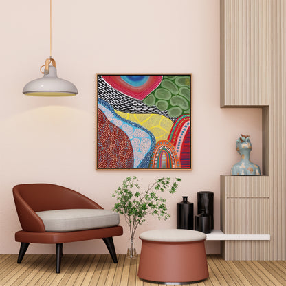 Earth- Aboriginal Art Poster