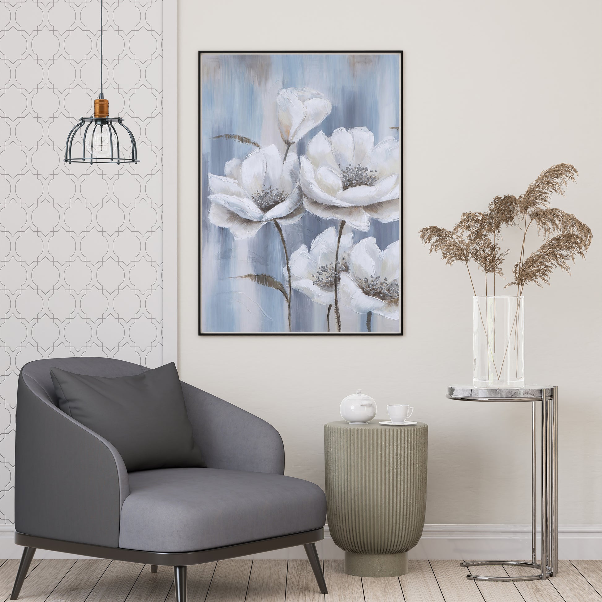 Framed Poster Art Prints Floral Abstract Art 16x20" 20x28" inch 40x50CM 50x70CM