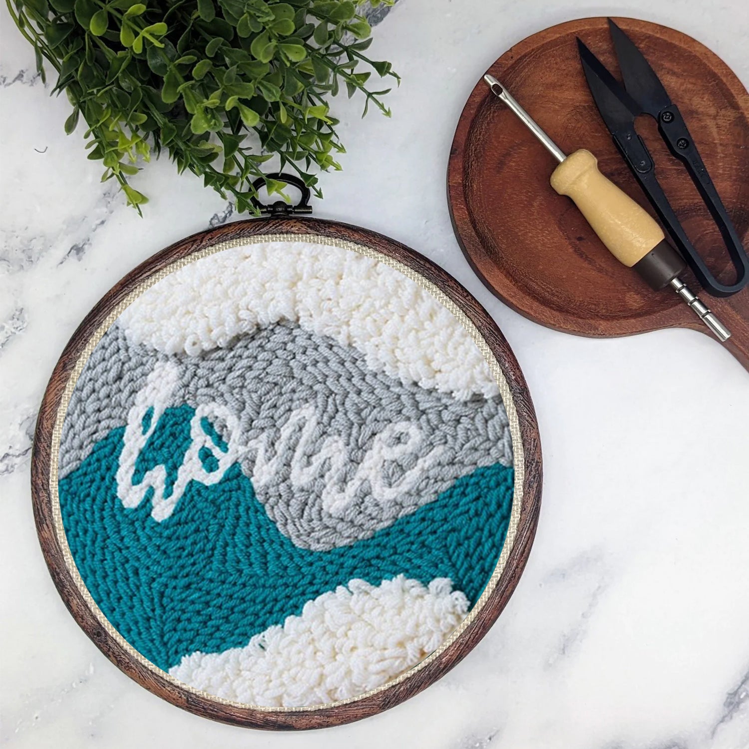 LOVE - Beginner Punch Needle Kit Embroidery Craft Kit
