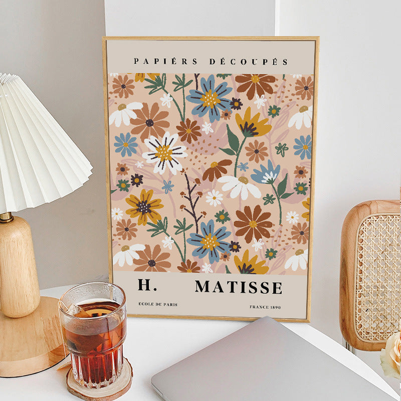 H. MATISSE Botanical Pattern Art Print Poster