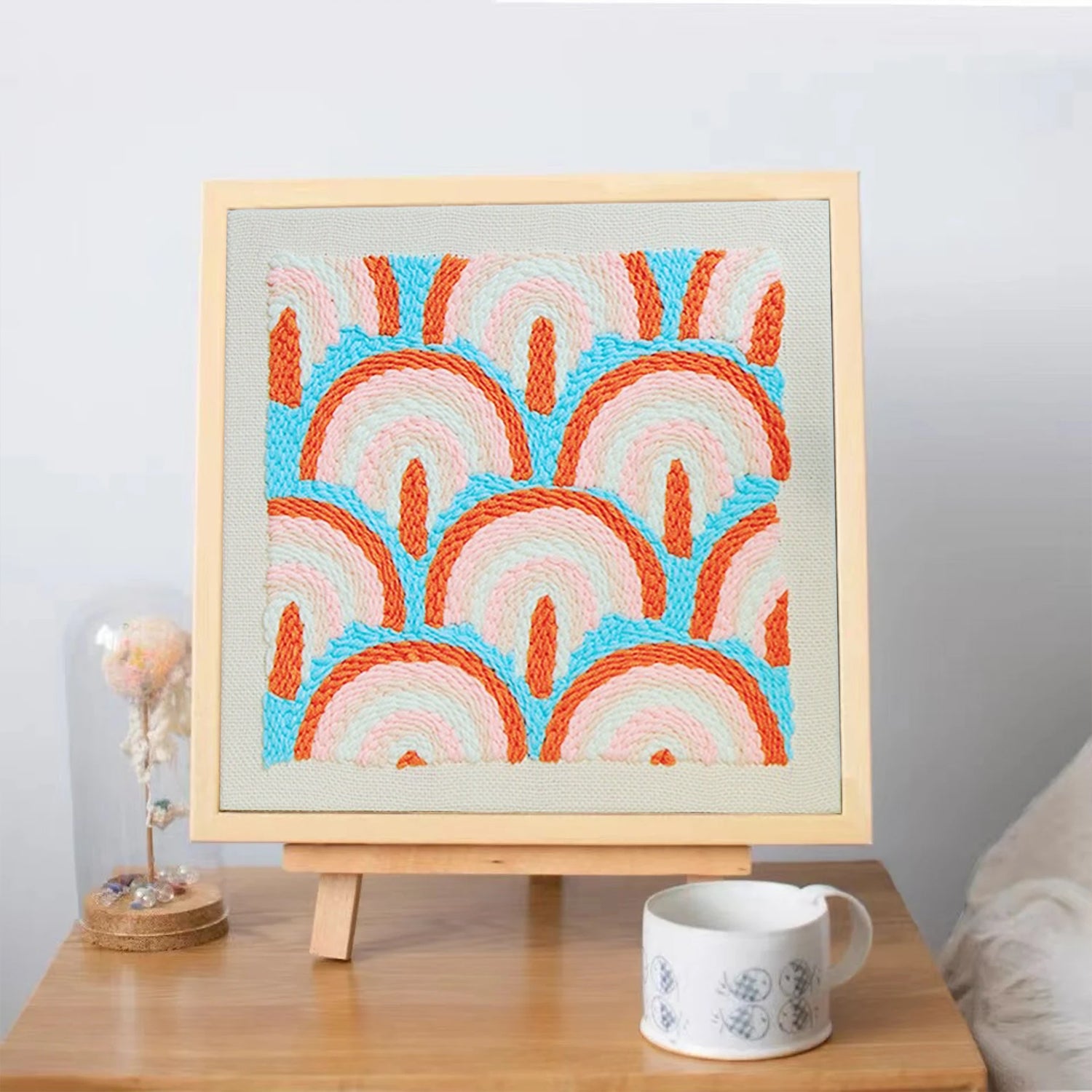 Rainbow - Punch Needle Kit Embroidery Start Kit