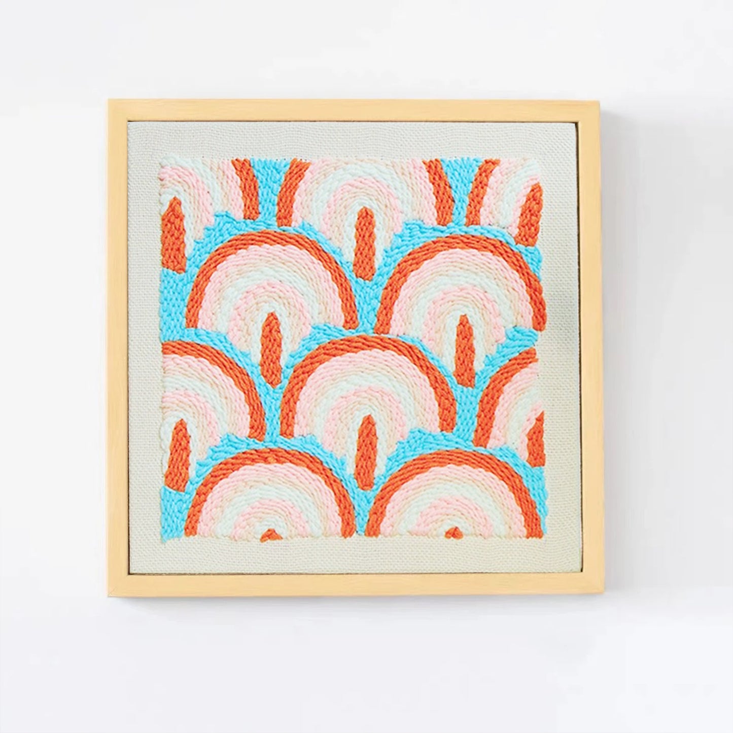 Rainbow - Punch Needle Kit Embroidery Start Kit