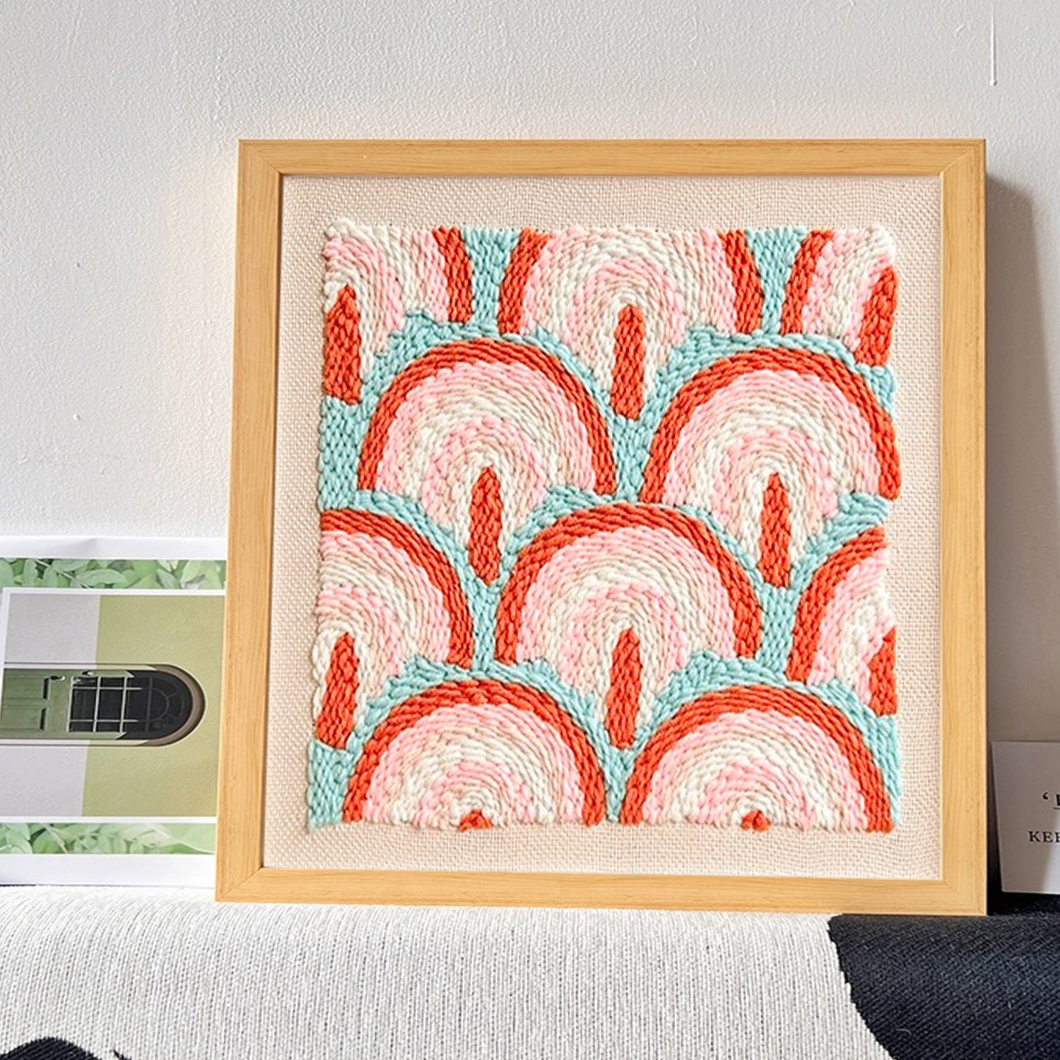 Rainbow - Punch Needle Kit Embroidery Start Kit