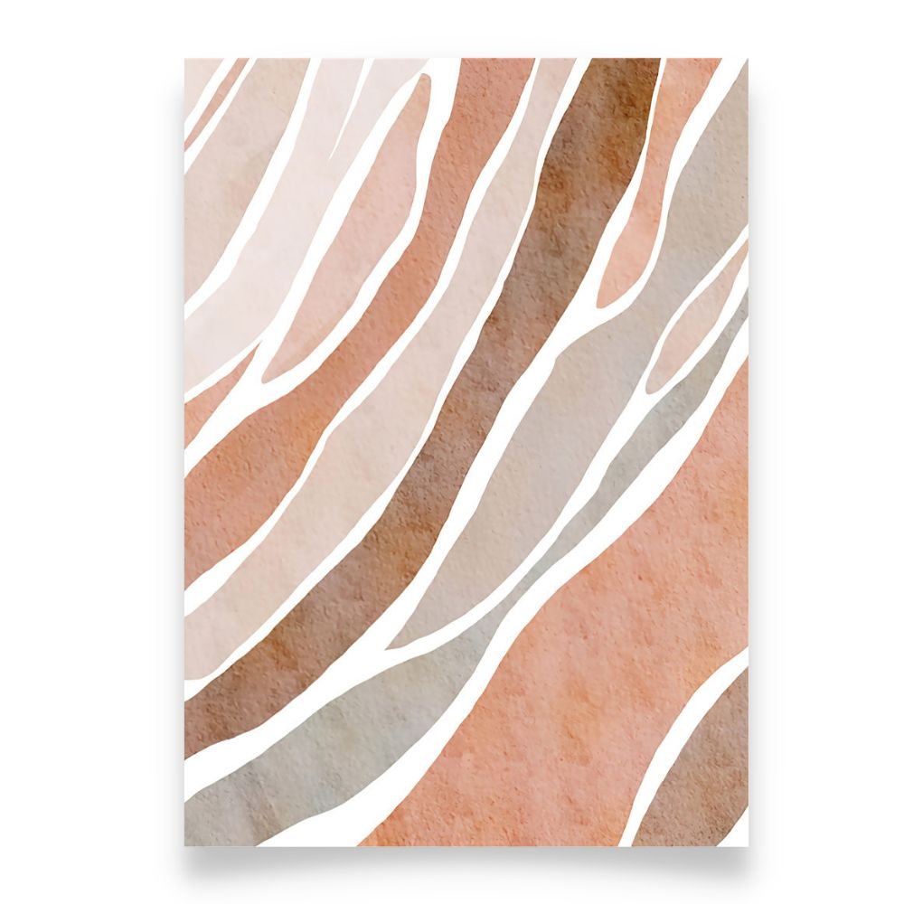 Morandi Sun & Beach No.2 Minimalist Art Poster