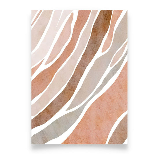 Morandi Sun & Beach No.2 Minimalist Art Poster