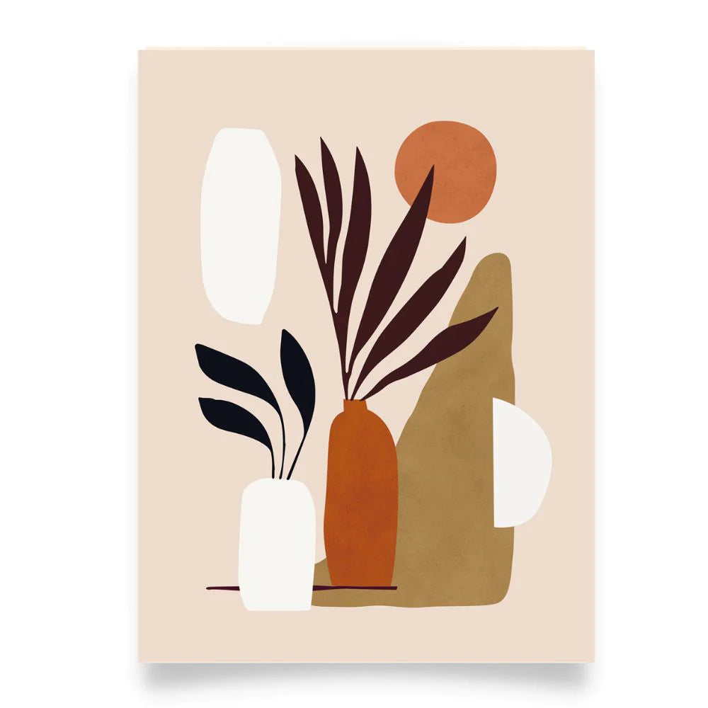 Framed Printed Abstract Colorful Minimalist Art Poster 20-inch 28-inch 40x50 50x70CM