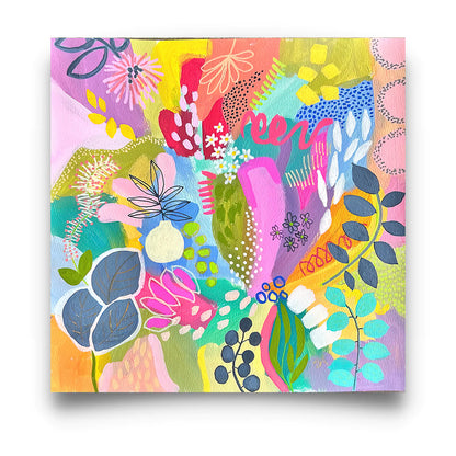 Among The Wildflowers- Aboriginal Art Poster