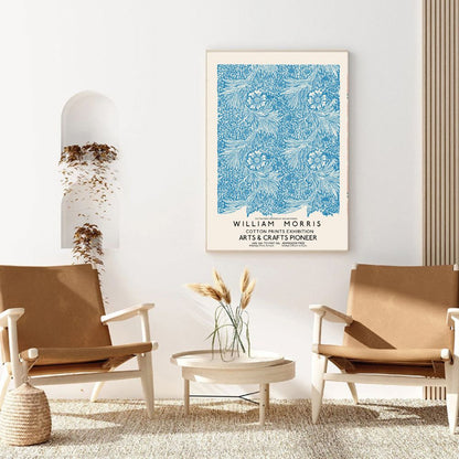 WILLIAM MORRIS MARIGOLD Pattern Art Print Poster