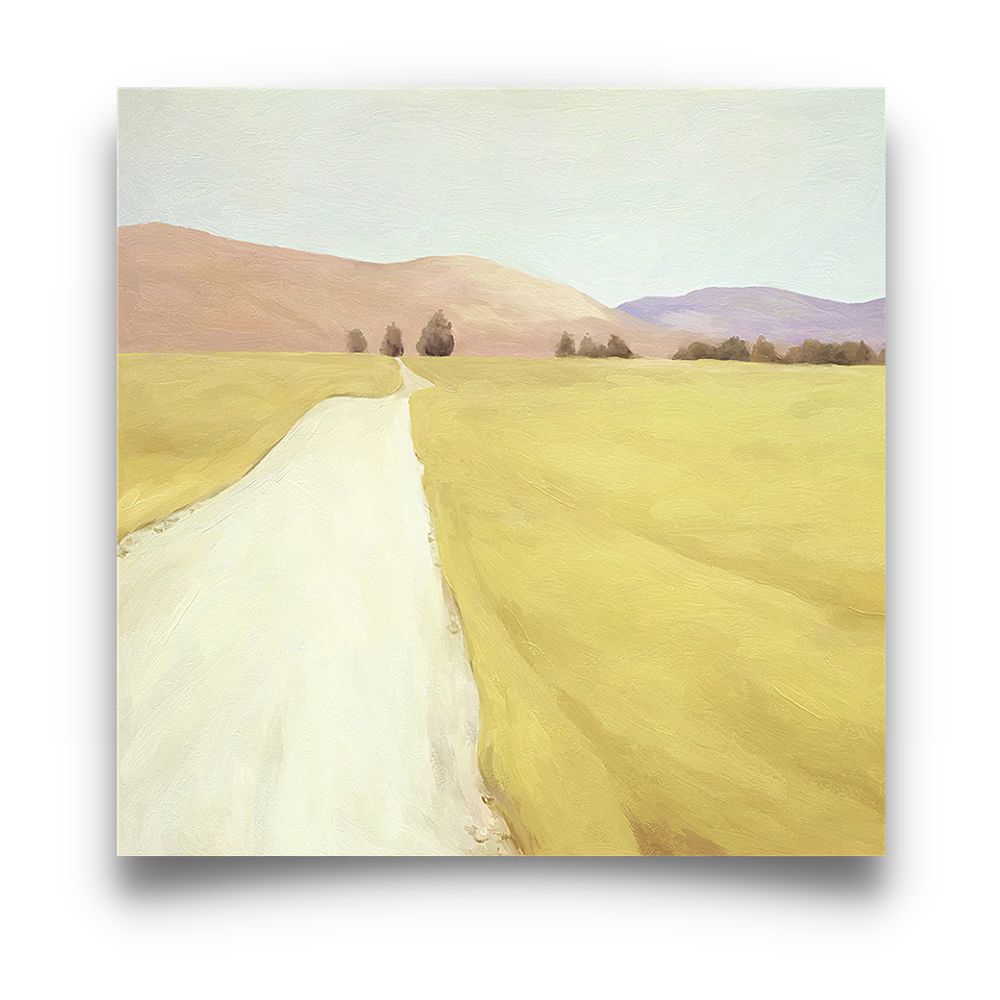 Calm Field No.2  Art Oil Painting Poster