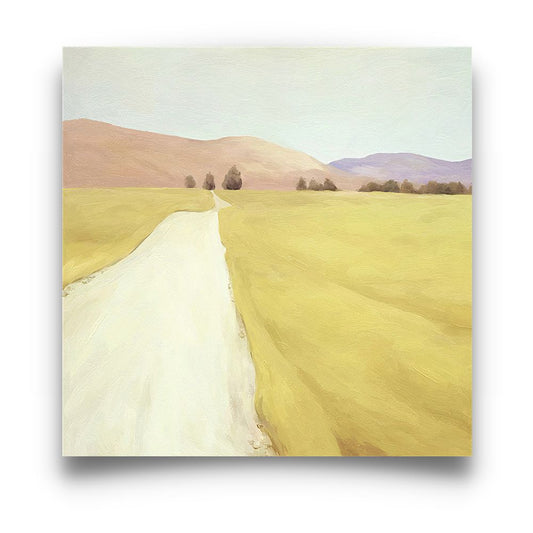 Calm Field No.2  Art Oil Painting Poster